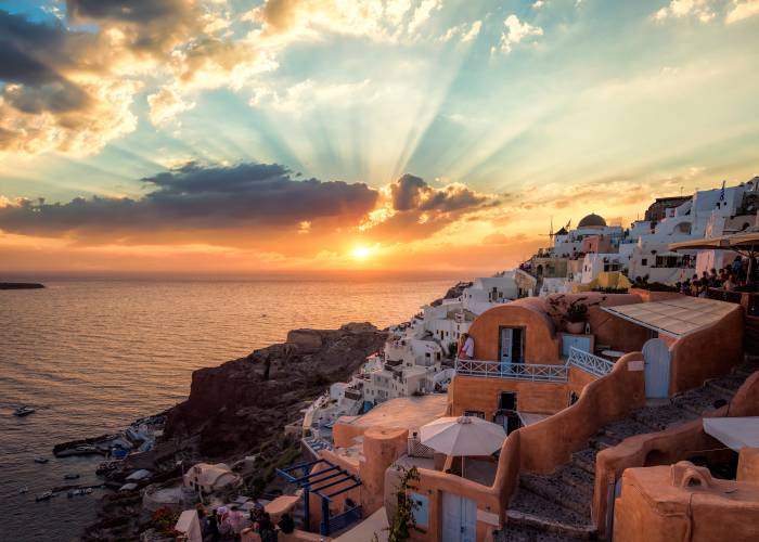 Santorini sunset