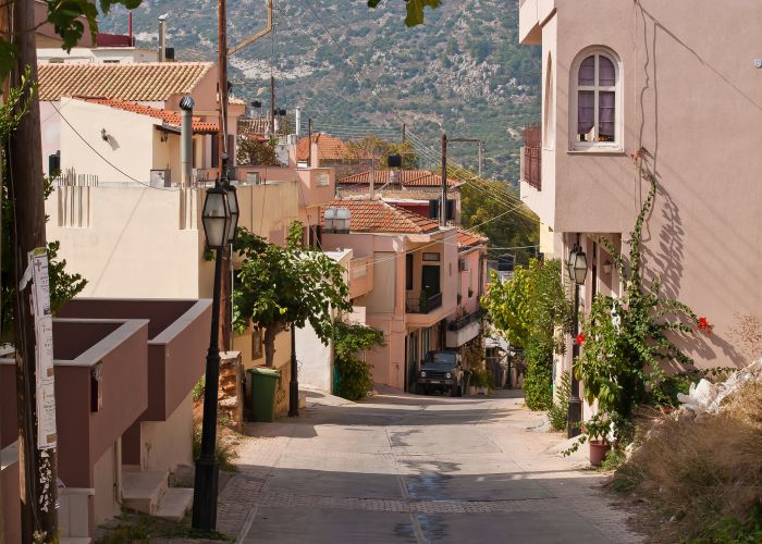 greece roads crete