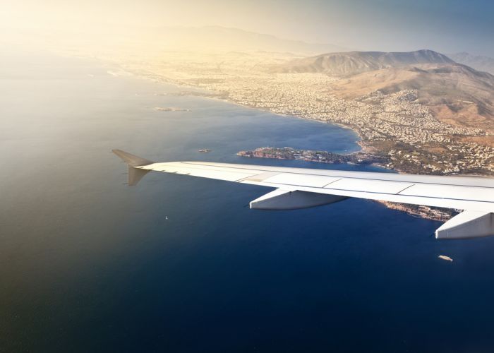 Athens airplane ivan bastien shutterstock
