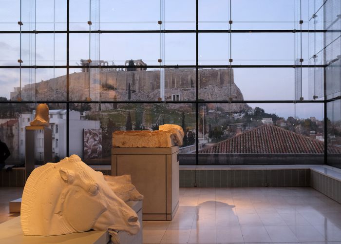 Athens in November Acropolis museum