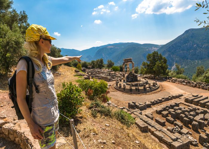Archaeological area of Delphi Benny Marty shutterstock