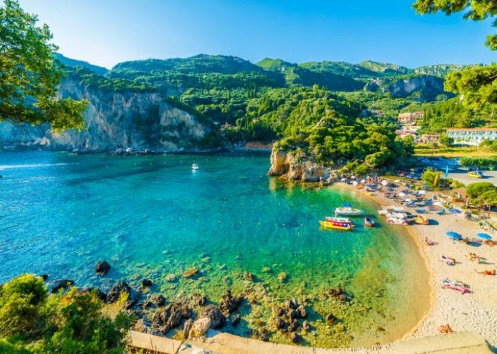 Beautiful beach in Paleokastritsa, Corfu island - credits: Balate Dorin/Shutterstock.com